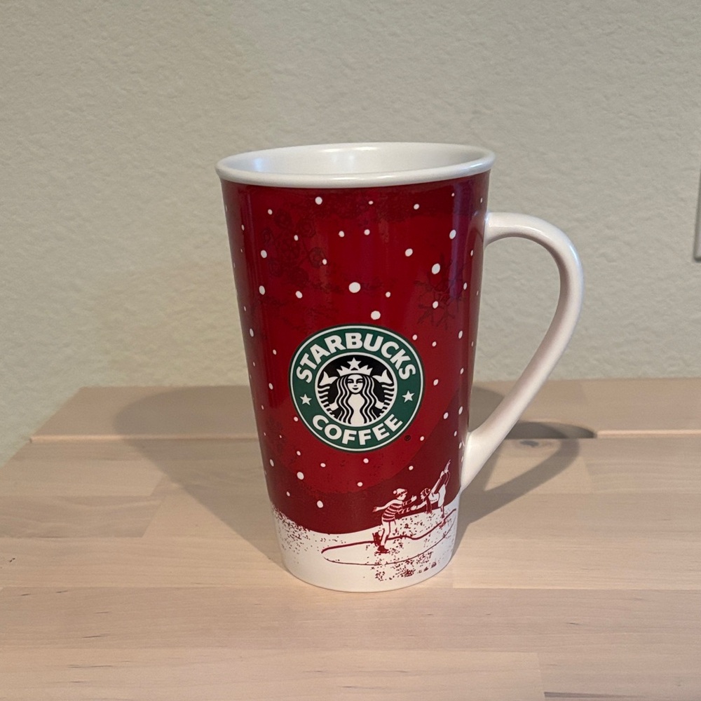 ❄️ Starbucks Coffee 2007 16 fl. oz.ceramic holiday mug